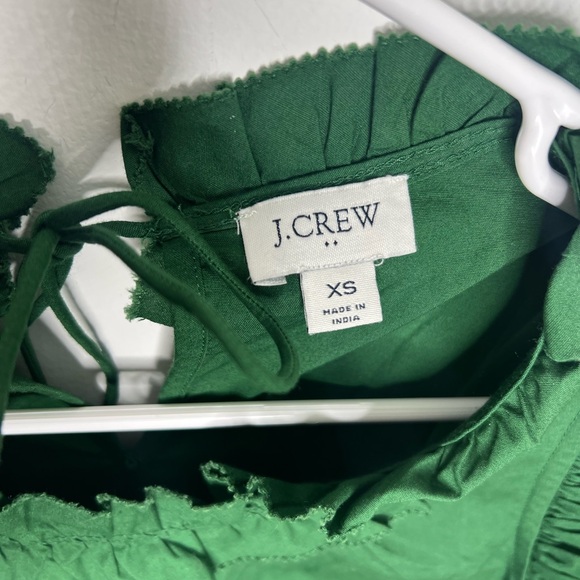 J. Crew Ruffled Cap Sleeve Top Size XS - Picture 2 of 7